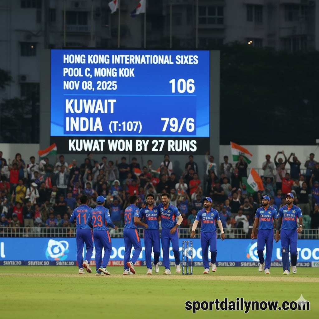 Kuwait vs India Hong Kong Sixes 2025