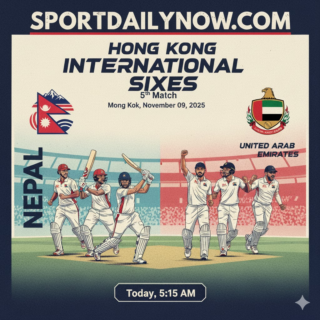 Nepal vs UAE Hong Kong Sixes 2025