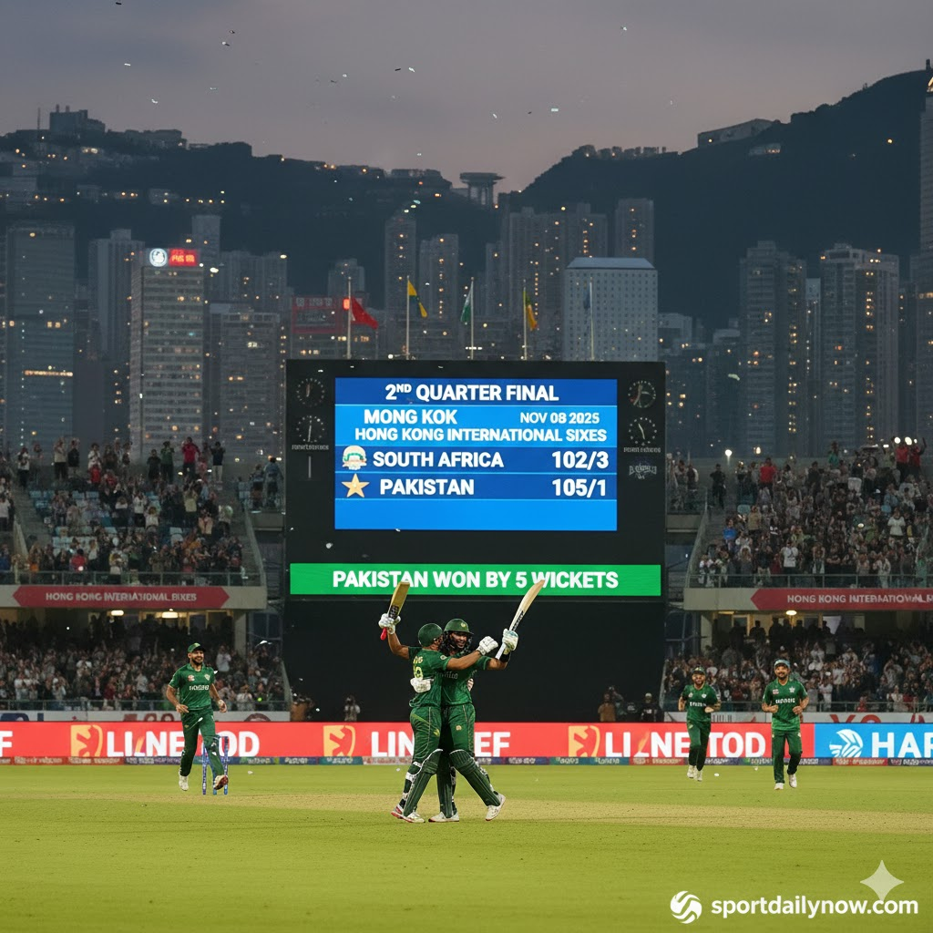 Pakistan Hong Kong Sixes quarter-final