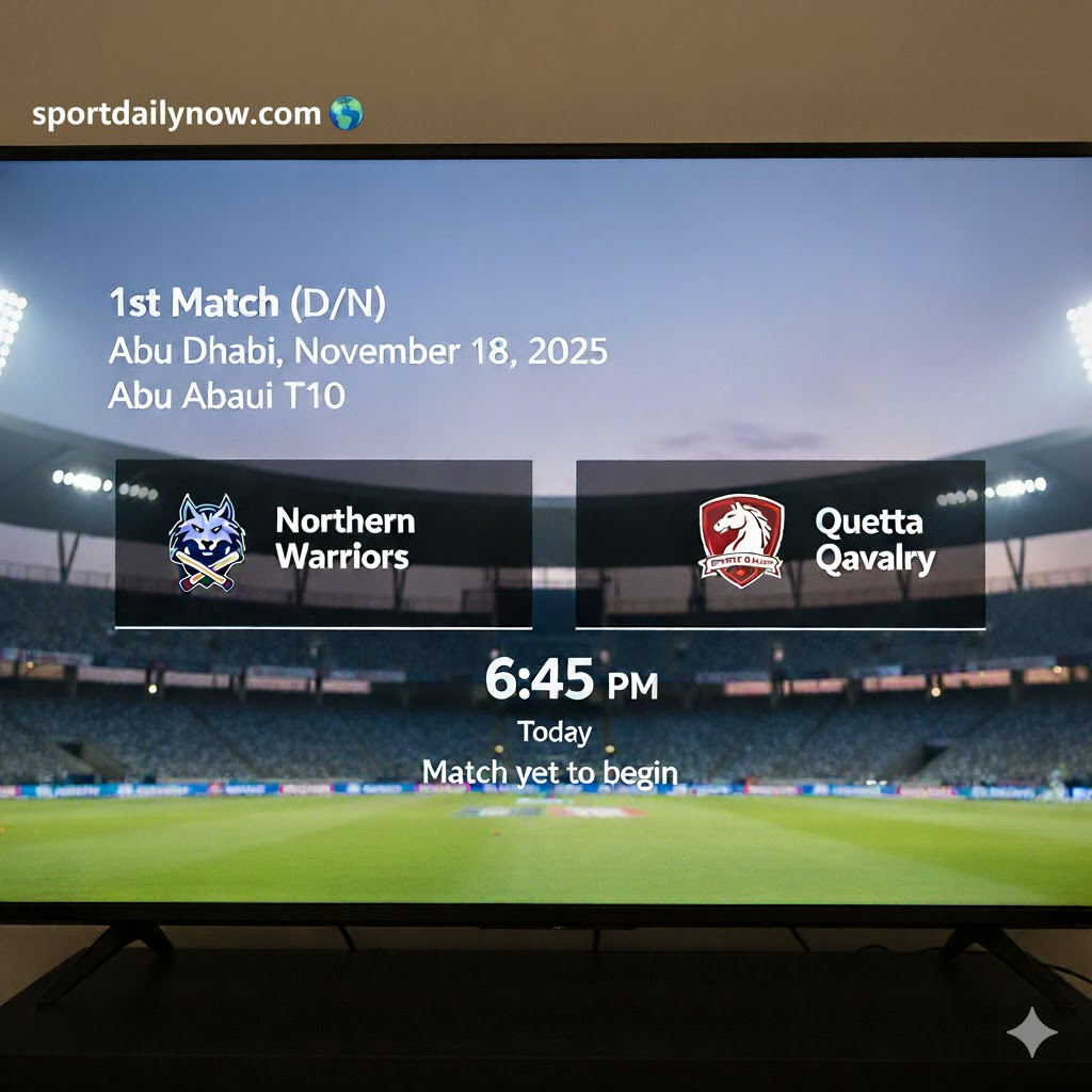 Northern Warriors vs Quetta Qavalry