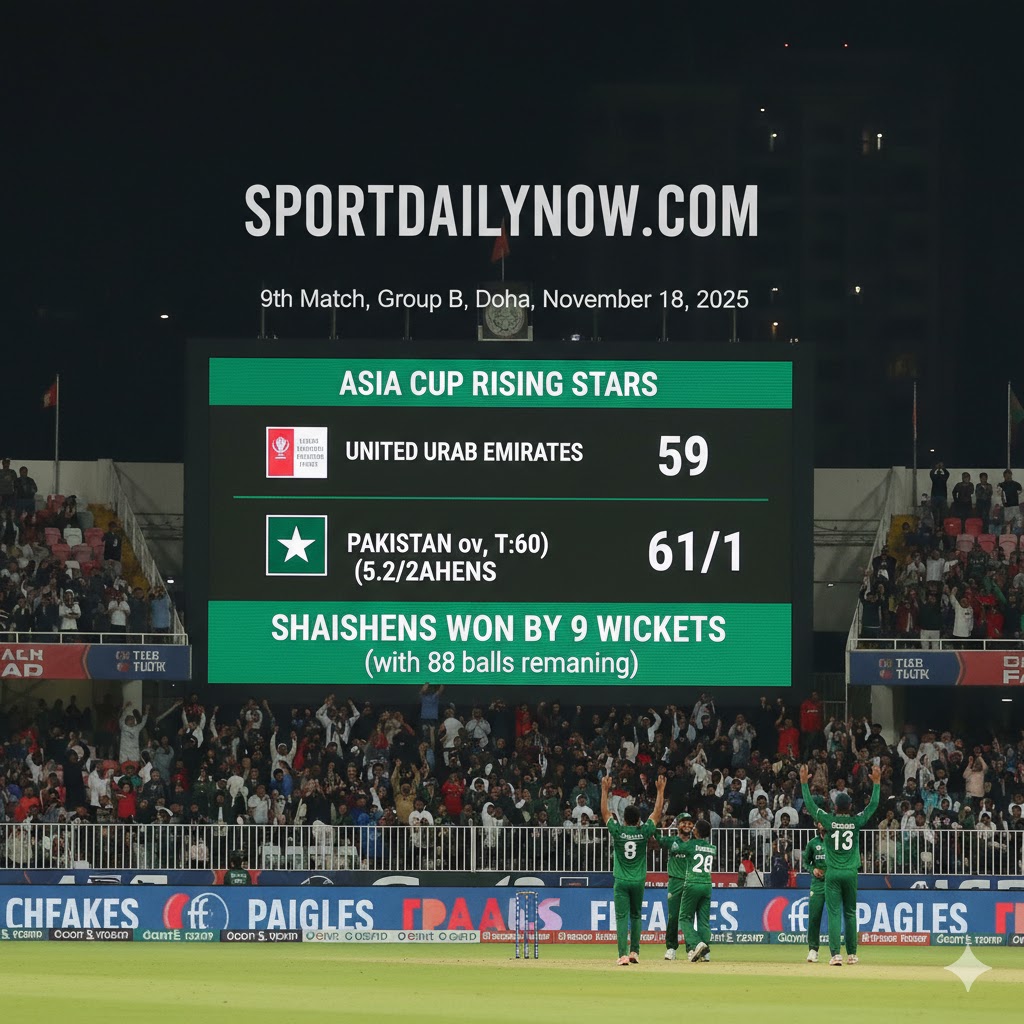 Pakistan Shaheens vs UAE