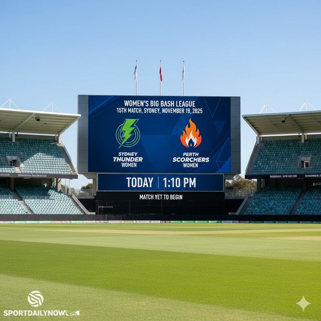 Sydney Thunder vs Perth Scorchers WBBL